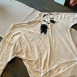 Charming Charlie’s detailed top